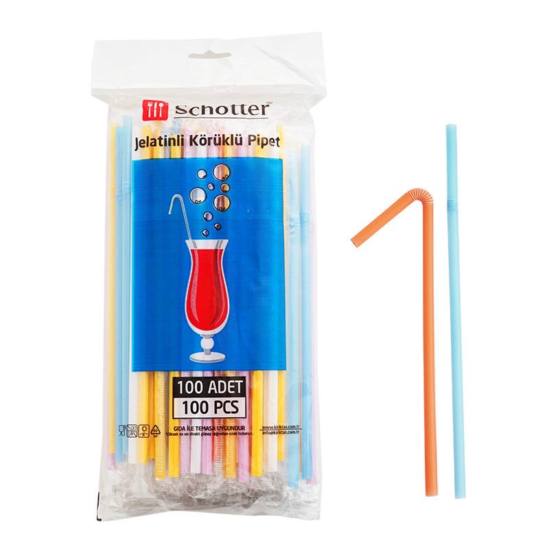 Jelatinli Körüklü Pipet (100'lü x 50 Pk)