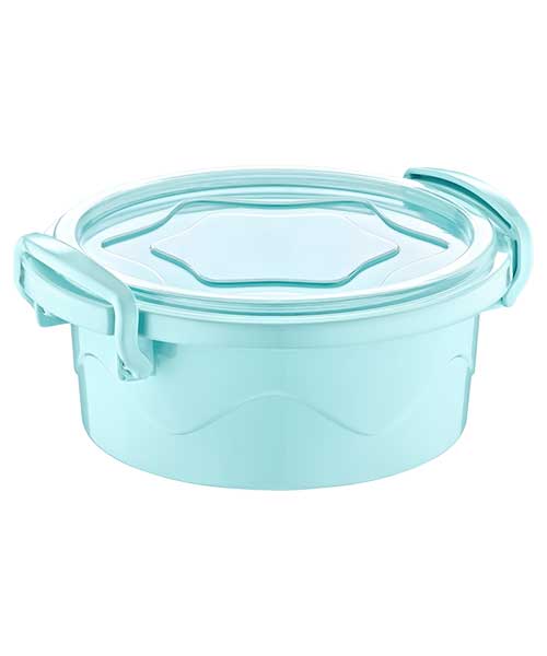 Beehome Mini Box Yuvarlak Saklama Kabı  (0,30 Lt) Ak 241