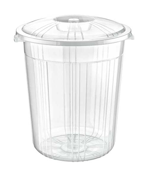 Beehome Şeffaf Erzak Kabı (50Lt) Battal Ak 249