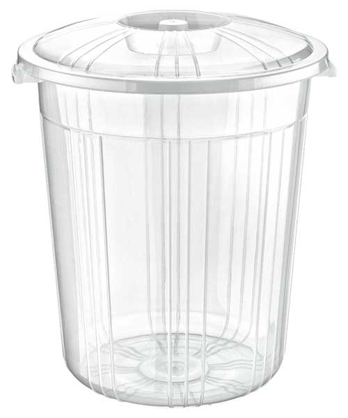 Beehome Şeffaf Erzak Kabı (90Lt) Jumbo Ak 276