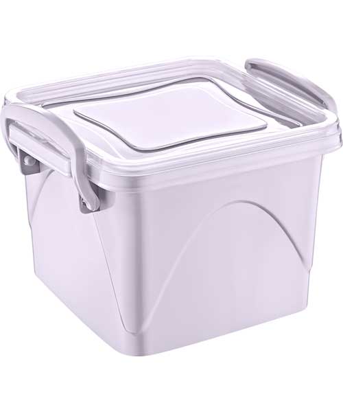 Beehome 2 No Mini Box Kare Saklama Kabı 550 Ml. Ak 285