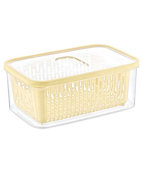 Beehome Süzgeçli Fresh Saklama Kabı (3.5 Lt) Ak 509