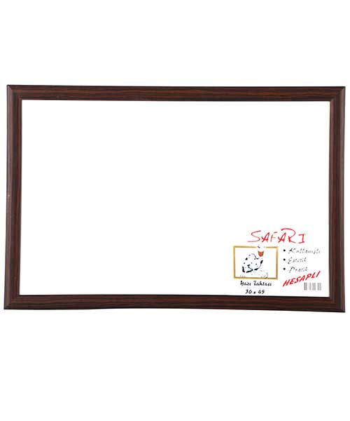 Akyazı Safari Yazı Tahtası Mdf Çerçeve 45X60 0040