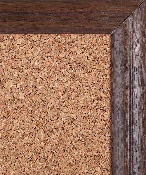 Akyazı Safari Mantar Pano Mdf Çerçeve Ve Ceviz Renk 120X120 0406