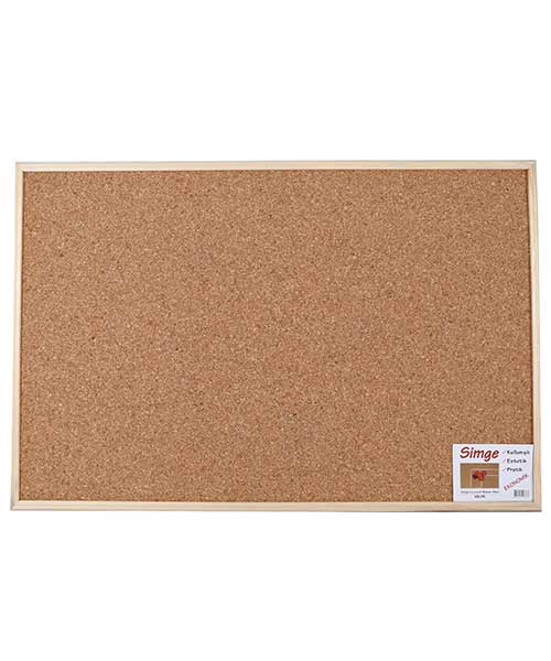 Akyazı Simge Mantar Pano Ahşap Çerçeve 60X90 0137