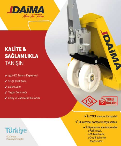 Daima Transpalet Manuel Dpt25-80