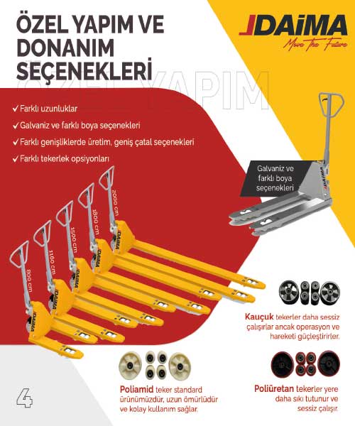 Daima Transpalet Manuel Dpt25-150