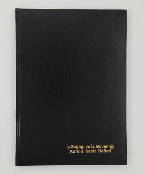 Dilman İş Sağlığı Ve Güvenliği Karar Defteri Ciltli A4 150Yp  Numaralı