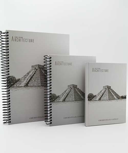 Dilman Architecture Spiralli Defter A4 160Yp  Düz