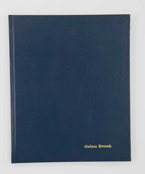 Dilman Gelen Evrak Defteri Ciltli  22,5X32 192 Yp