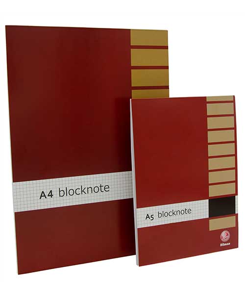 Dilman Kapaklı Bloknot A4 Düz 40Yp