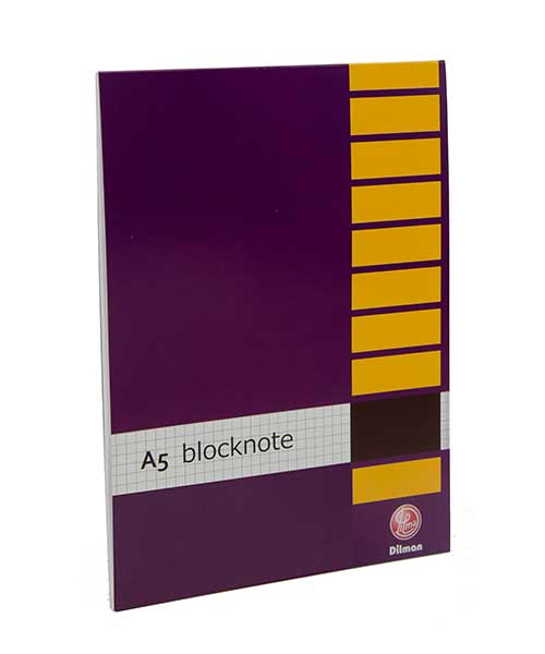 Dilman Kapaklı Bloknot A4 Düz 40Yp