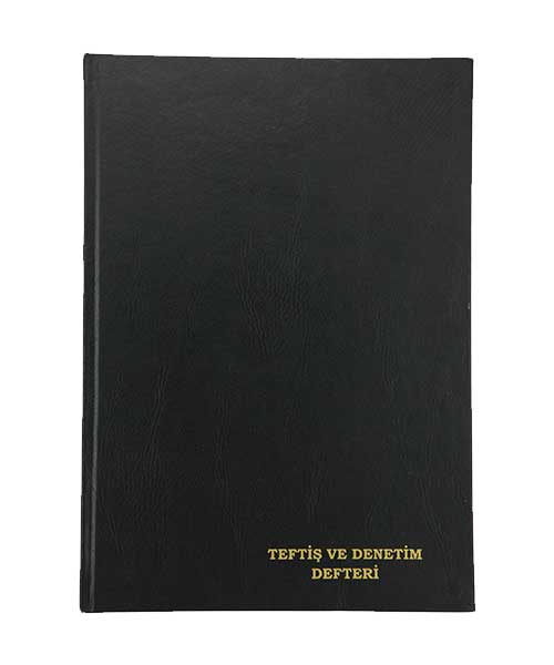 Dilman Teftiş Ve Denetim Defteri Ciltli  22,5X32 96Yp