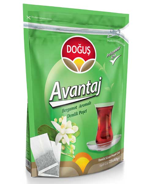 Doğuş Avantaj Demlik Poşet Bergamot'lu 25x40gr