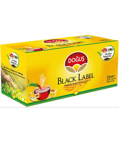 Doğuş Black Label 25'li Bardak Poşet Çay