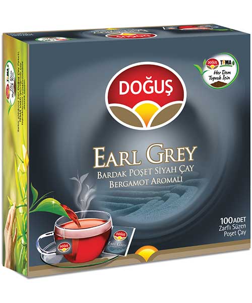 Doğuş Earl Grey 100'lü Bardak Poşet Çay