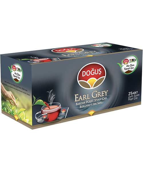 Doğuş Earl Grey 25'li Bardak Poşet Çay