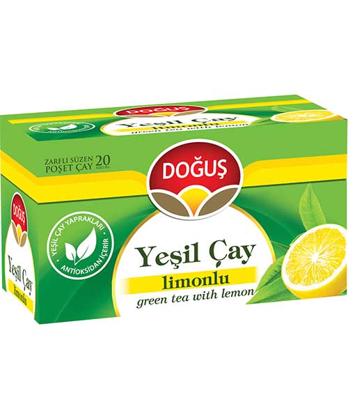 Doğuş Yeşil Çay Limonlu 20'li