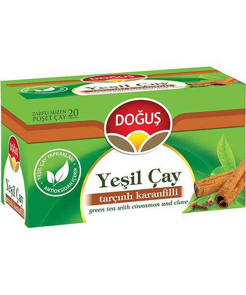 Doğuş Yeşil Çay Tarçın Karanfilli 20'li