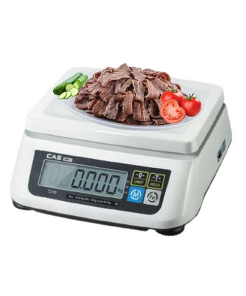 Cas Sw-Iıcr 15-30 Kg Akülü Tek Gösterge 5 Gr Pc Bağlantılı