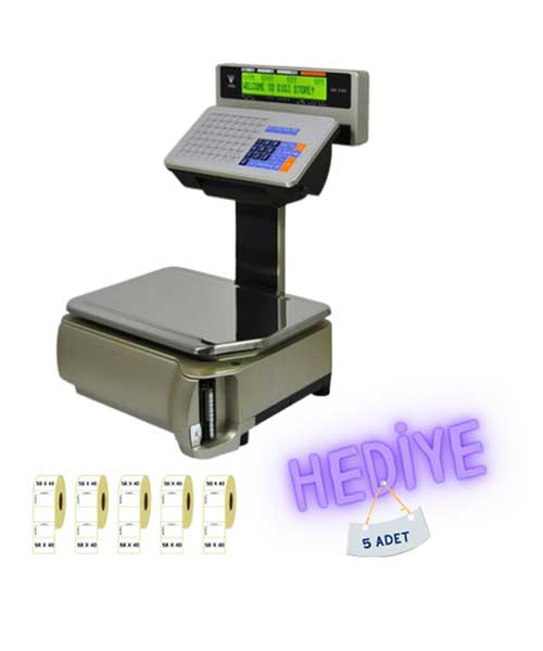 Digi SM-5100 EV 15 Kg Elektronik Barkodlu Terazi