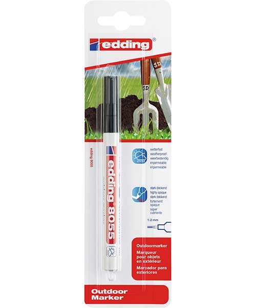 Edding Açık Hava Markörü Tekli Siyah (E-8055) Ed8055B101