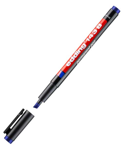 Edding Asetat Kalemi Mavi (E-143B) Ed14303