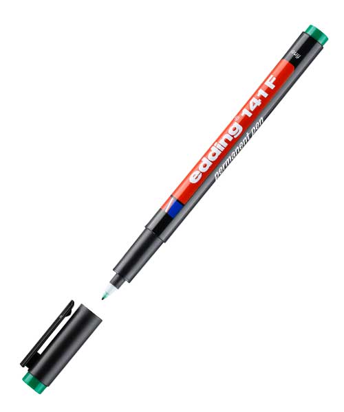 Edding Asetat Kalemi Yeşil (E-141F) Ed14104