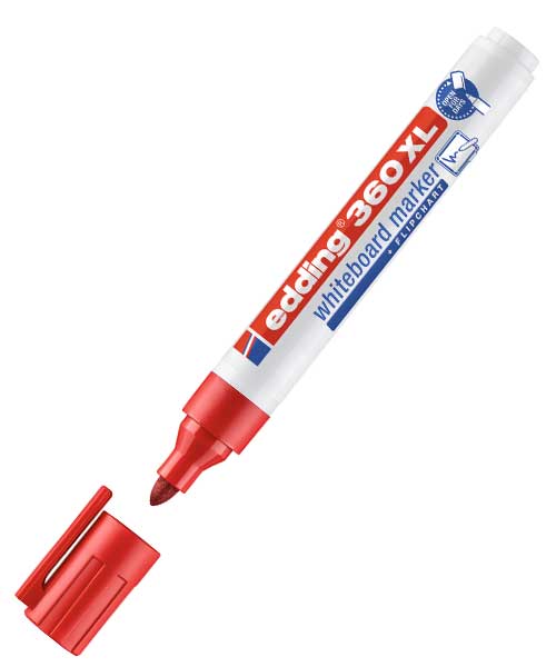 Edding Beyaz Tahta Kalemi Kırmızı (E-360Xl) Ed360Xl02
