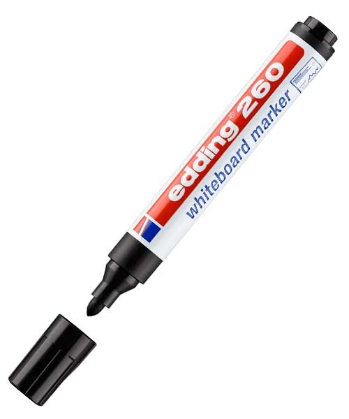 Edding Beyaz Tahta Kalemi Siyah Ed26001