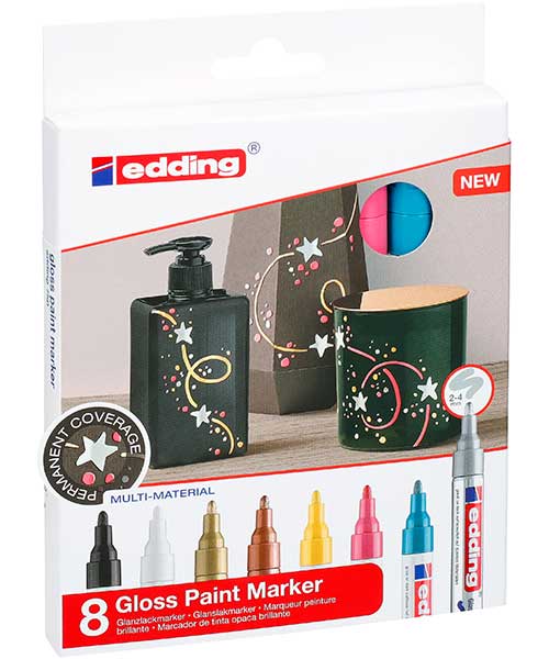 Edding Boya Dekorasyon Markörü 8Li Kutu (E-750) Ed750K899