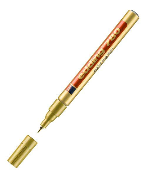 Edding Boya Dekorasyon Markörü Altın Ed78053