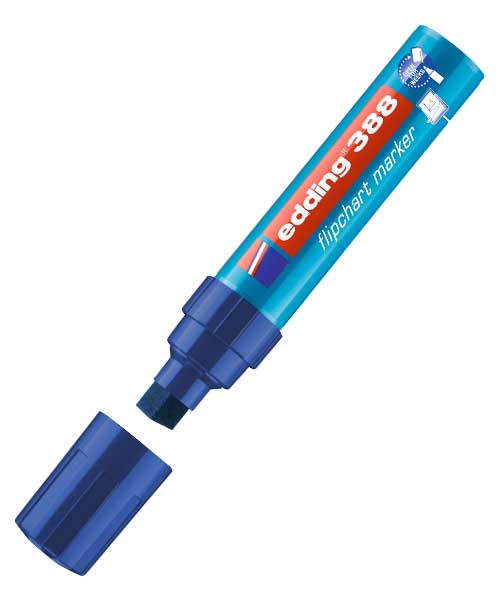 Edding Flipchart Kalemi Capoff Mavi Ed388Co03