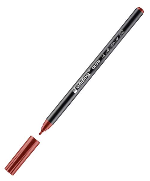 Edding Kaligrafi Kalemi 2 Mm Bordo (E-1255) Ed12552Mm46