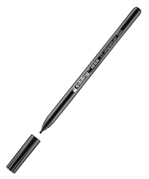 Edding Kaligrafi Kalemi 2 Mm Siyah (E-1255) Ed12552Mm01