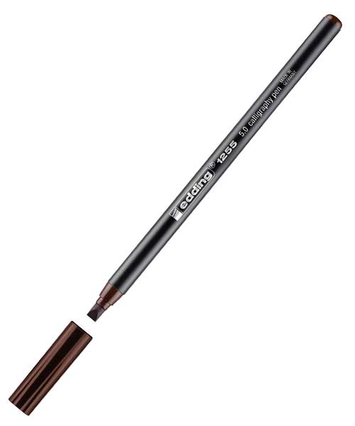 Edding Kaligrafi Kalemi 5 Mm Koyu Kahve (E-1255) Ed12555Mm18