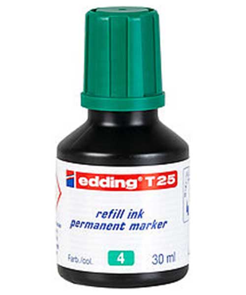 Edding Mürekkep  25 Ml Yeşil  (E-T25) Edt2504