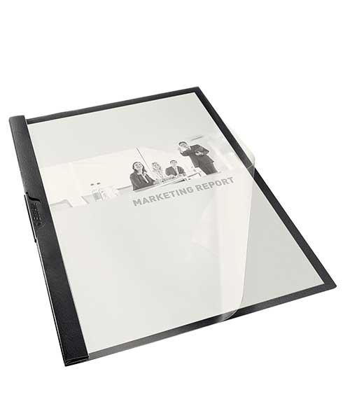 Esselte Vivida Sıkıştırmalı Dosya (25 Adet) Siyah 563700