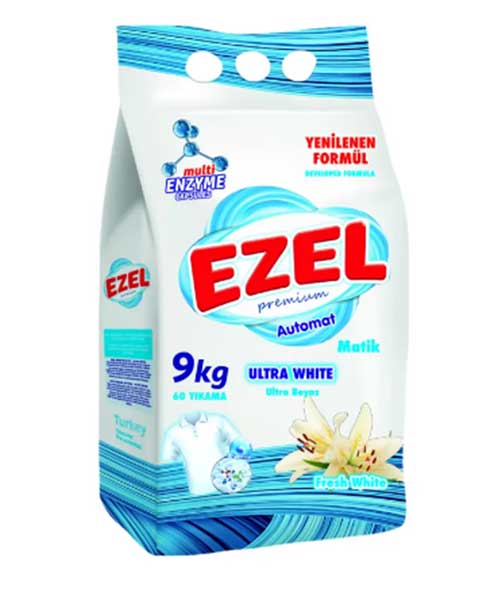 Ezel Premium Matik 9 kg Ultra Beyaz