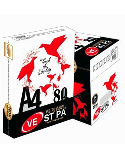 Vestpa Beyaz Fotokopi Kağıdı A4 80Gr.