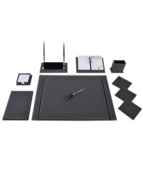 Gülpaş 11 Parça Lüks Renkli Sümen Takımı Gri 275