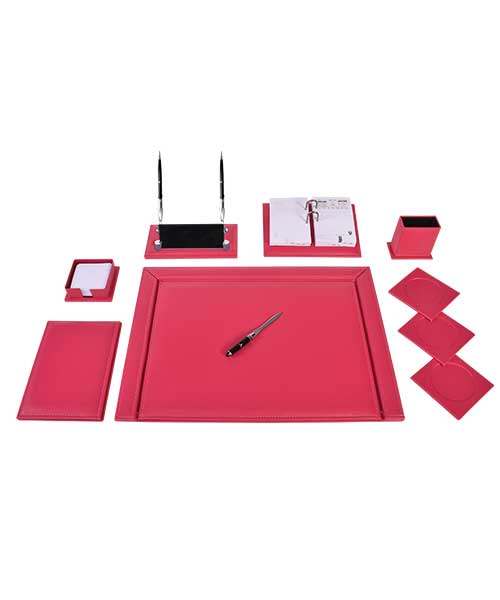 Gülpaş 11 Parça Lüks Renkli Sümen Takımı Pembe 280