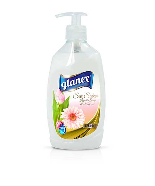 Glanex Sıvı El Sabunu Ametist (Beyaz) 400Gr