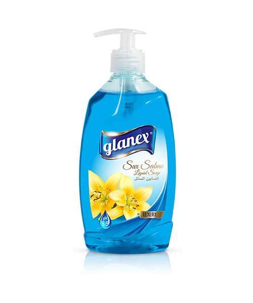 Glanex Sıvı El Sabunu Aquamarine (Mavi) 400Gr