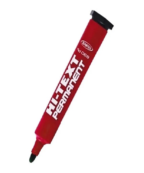 Hı-Text Marker Yuvarlak Uç Kırmızı 830PBK