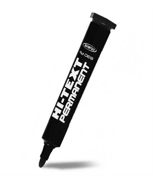 Hı-Text Marker Yuvarlak Uç Siyah 830PBS