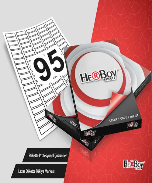 Herboy Laser  30X12 Mm Hb-1095 Kırmızı