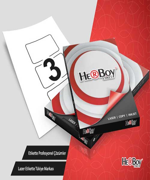 Herboy Laser  65X83 Mm Hb-1203 Beyaz