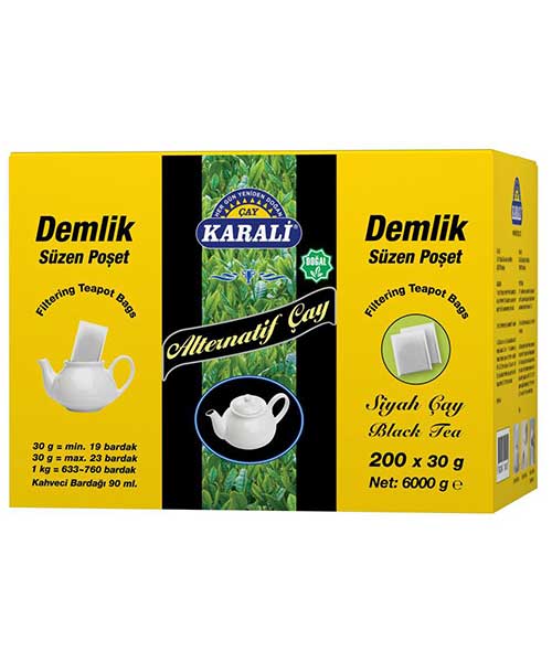 Karali Alternatif Jumbo Demlik Poşet Çay 200x30 Gr