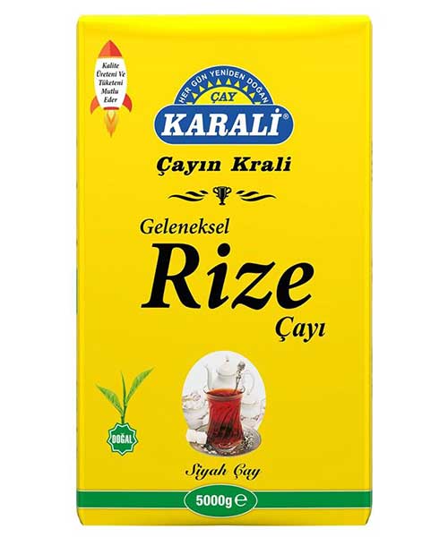 Karali Geleneksel Rize Dökme Çay 5 Kg